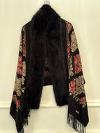 Black Blossom Shawl