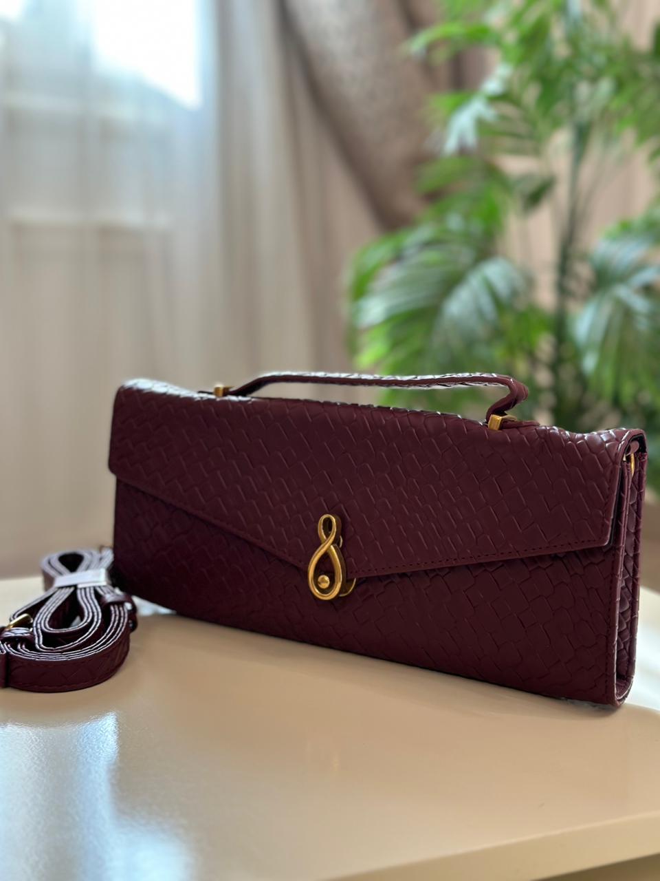 Burgundy Chic Bag