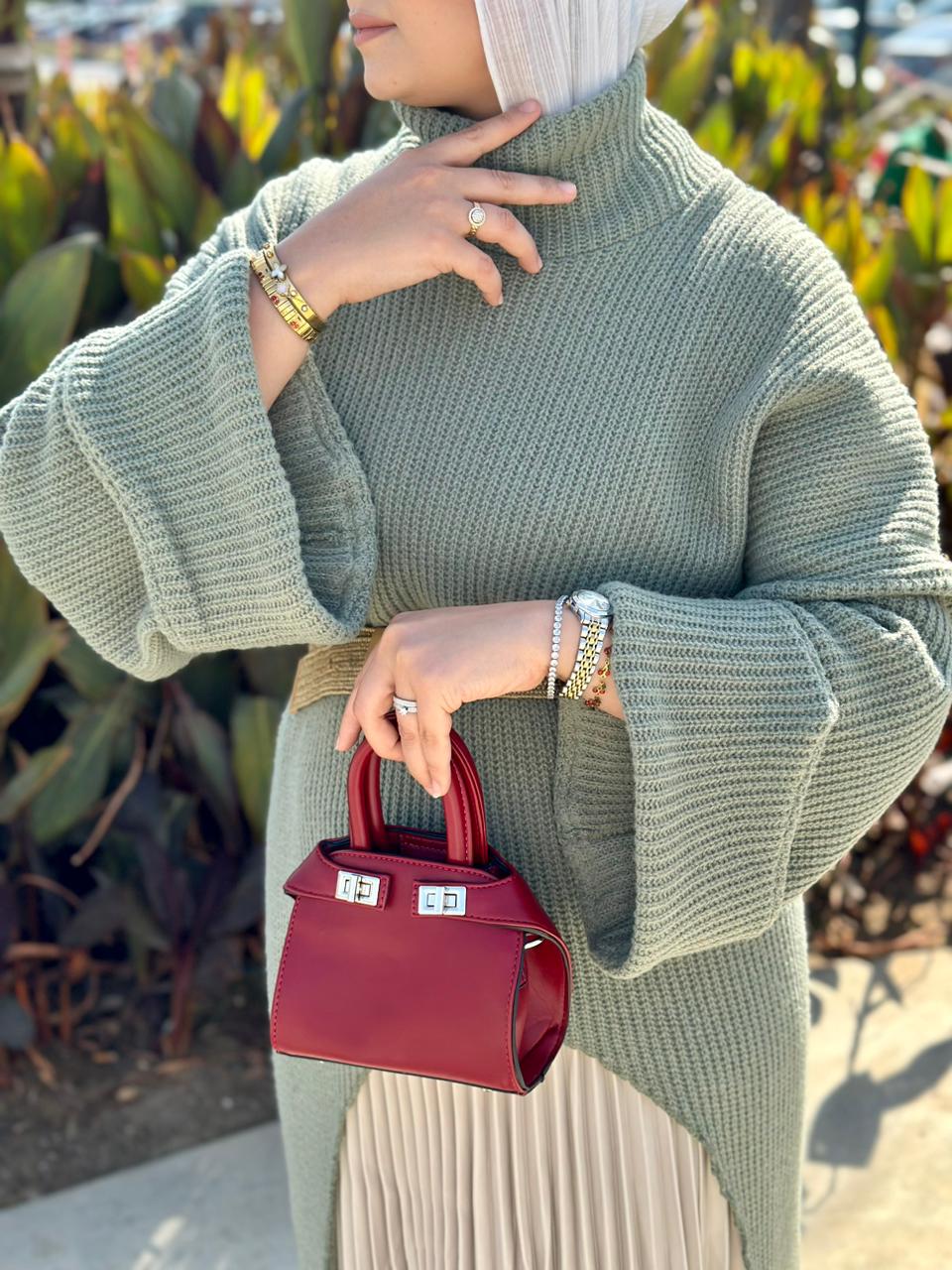 TULIP CUT DRESS - Mint