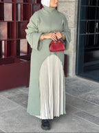 TULIP CUT DRESS - Mint